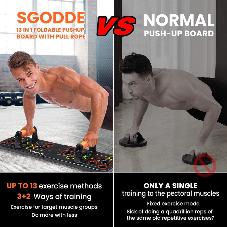 14 en 1 push up board