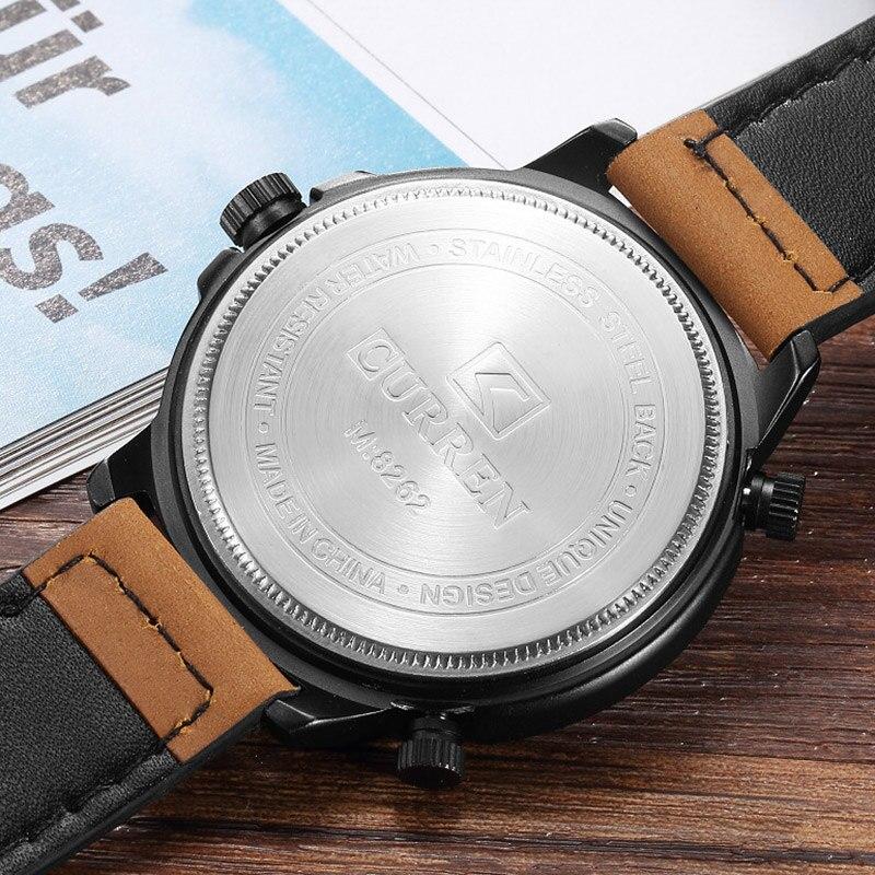 Curren 8262 Triple time